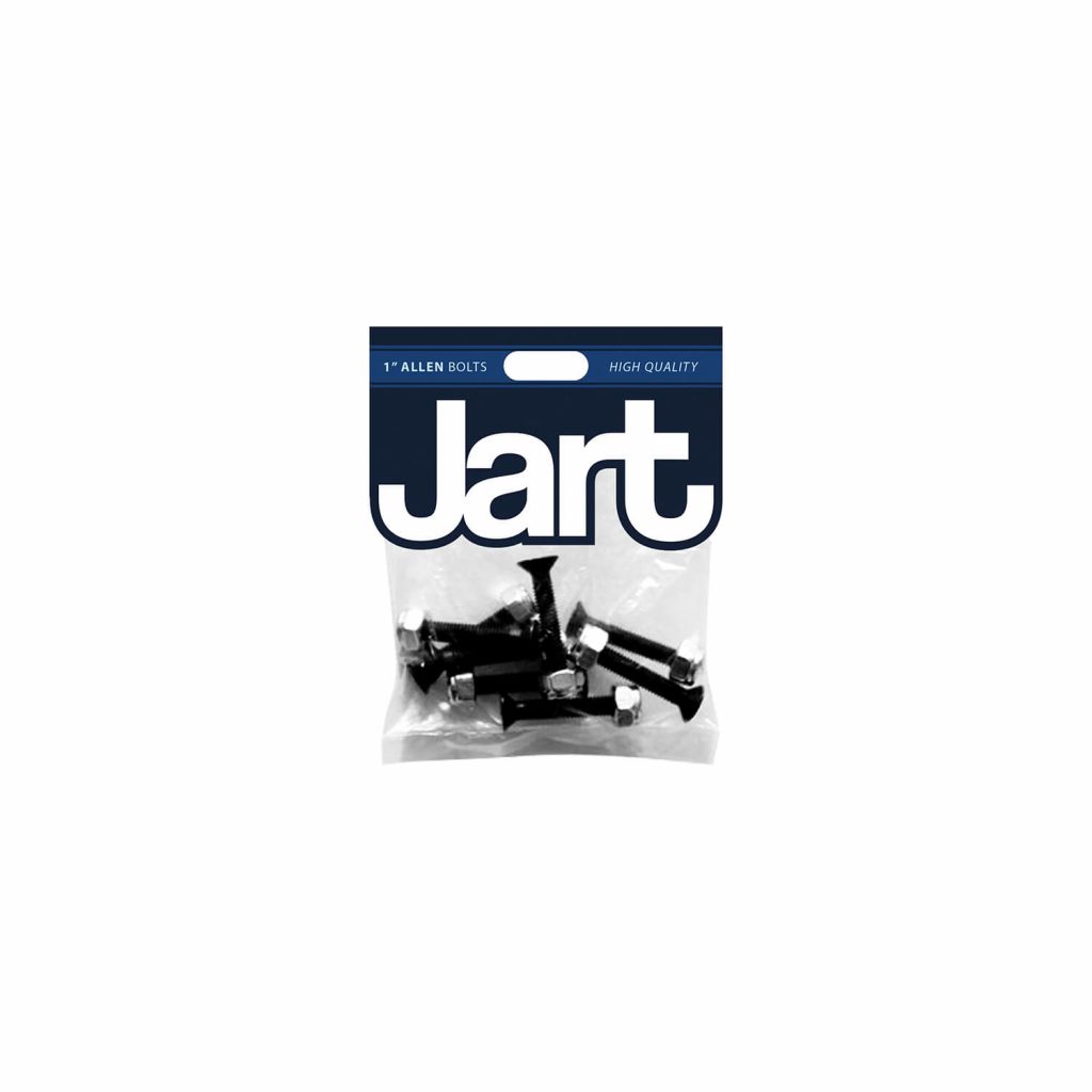 Jart Bolts & Nuts 1" Allen Pack Skateboard Bolts JART Store