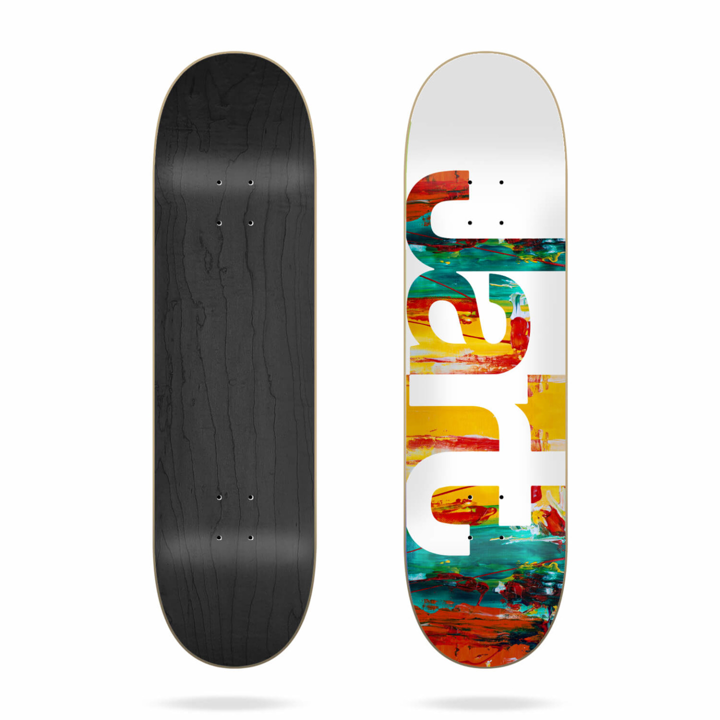 Adultes Seulement Jaune 8.38 Planche de Skateboard – Stoked Boardshop