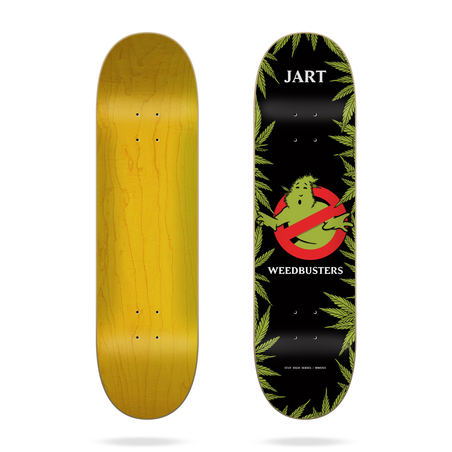 Jart Stoned Weed Busters 8.0" Deck