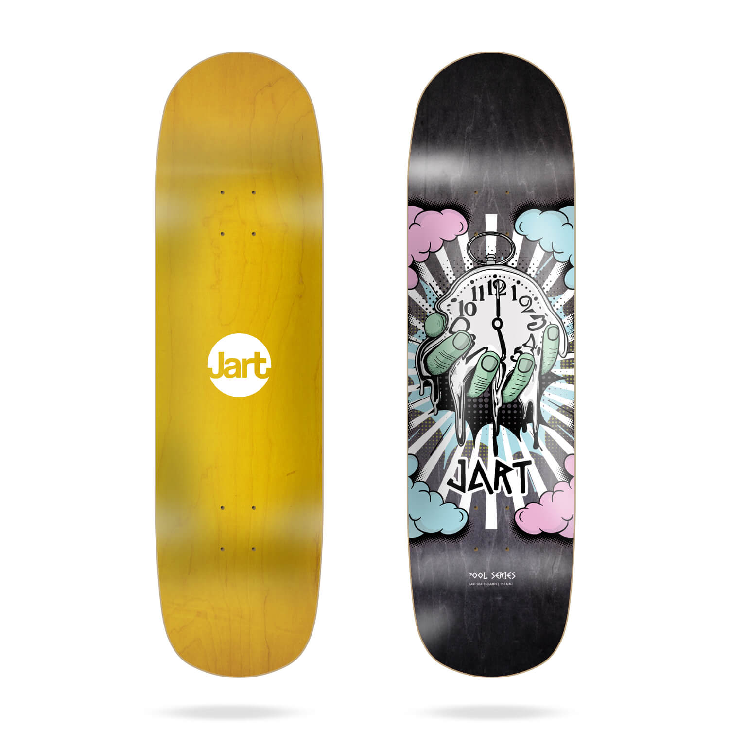 Jart Lost Time 8 75 Pool Before Death Deck Decks Jart Skateboards